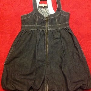 Denim Bubble dress